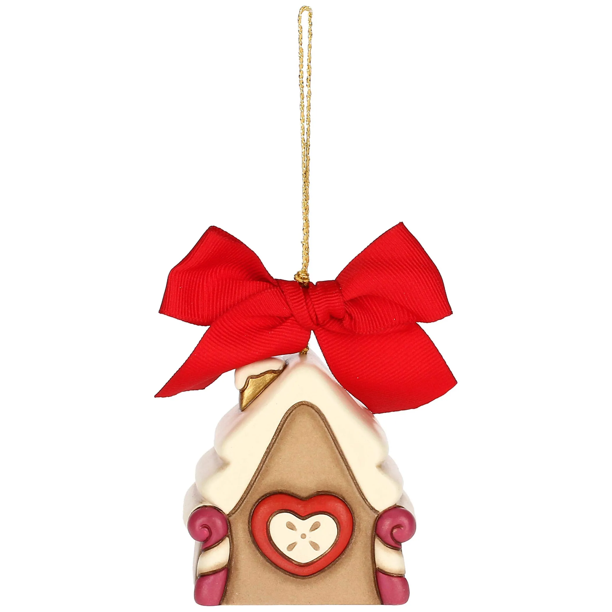 THUN Addobbo natalizio casetta in cermica, grande* Addobbi E Decorazioni Per Albero