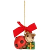 THUN Addobbo natalizio coccinella Ella in ceramica, piccolo* Animali E Mini Animali|Addobbi E Decorazioni Per Albero