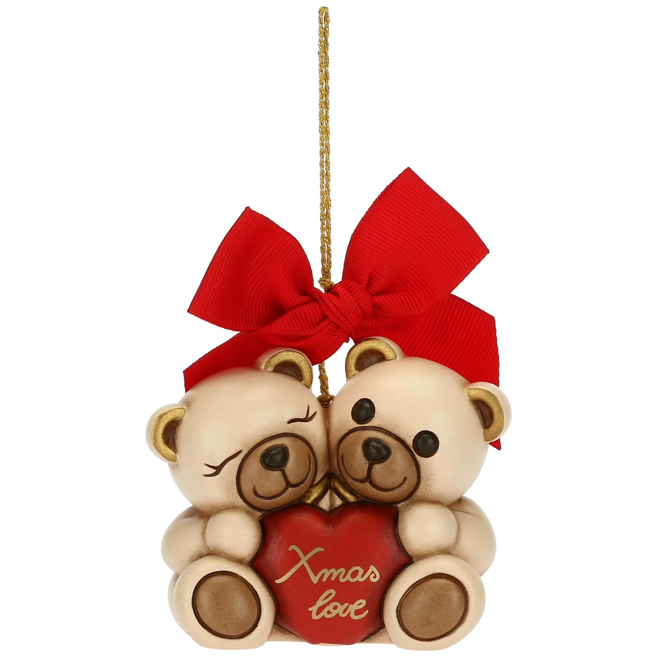 THUN Addobbo natalizio coppia Teddy Xmas love maxi* Teddy|Addobbi E Decorazioni Per Albero