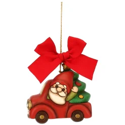 THUN Addobbo natalizio gnomo Oliver con furgoncino, maxi* Addobbi E Decorazioni Per Albero