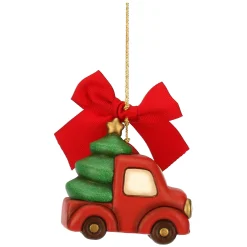 THUN Addobbo natalizio gnomo Oliver con furgoncino, maxi* Addobbi E Decorazioni Per Albero