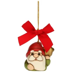 THUN Addobbo natalizio Gnomo Oliver con stella dorata in ceramica, piccolo* Addobbi E Decorazioni Per Albero