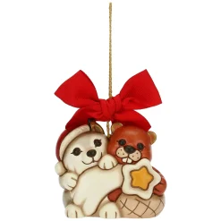 THUN Addobbo natalizio lupo Noah e castoro con stella maxi* Animali E Mini Animali|Addobbi E Decorazioni Per Albero