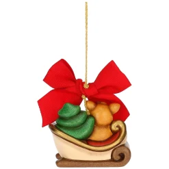 THUN Addobbo natalizio slitta con cerbiatto Amy Limited Edition 2024 in ceramica* Figure|Addobbi E Decorazioni Per Albero