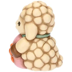THUN Agnellino Nelly con uovo in ceramica Sorprese di Pasqua, medio* Animali E Mini Animali|Figure
