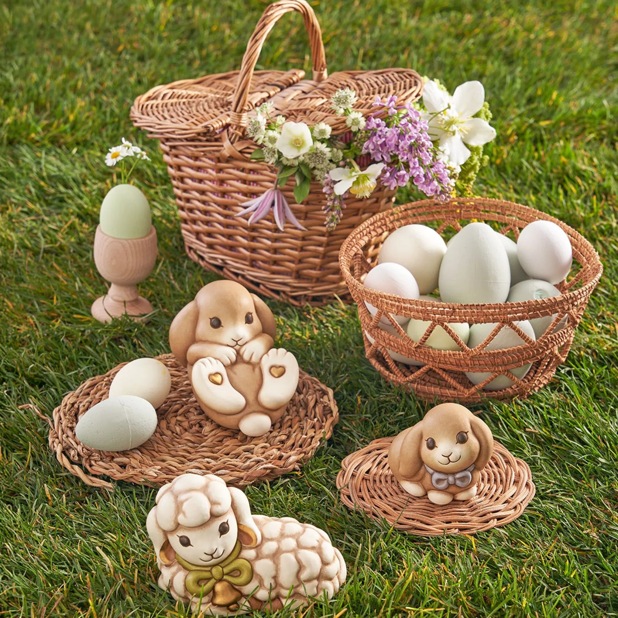 THUN Agnellino Nelly in ceramica, medio* Animali E Mini Animali|Figure