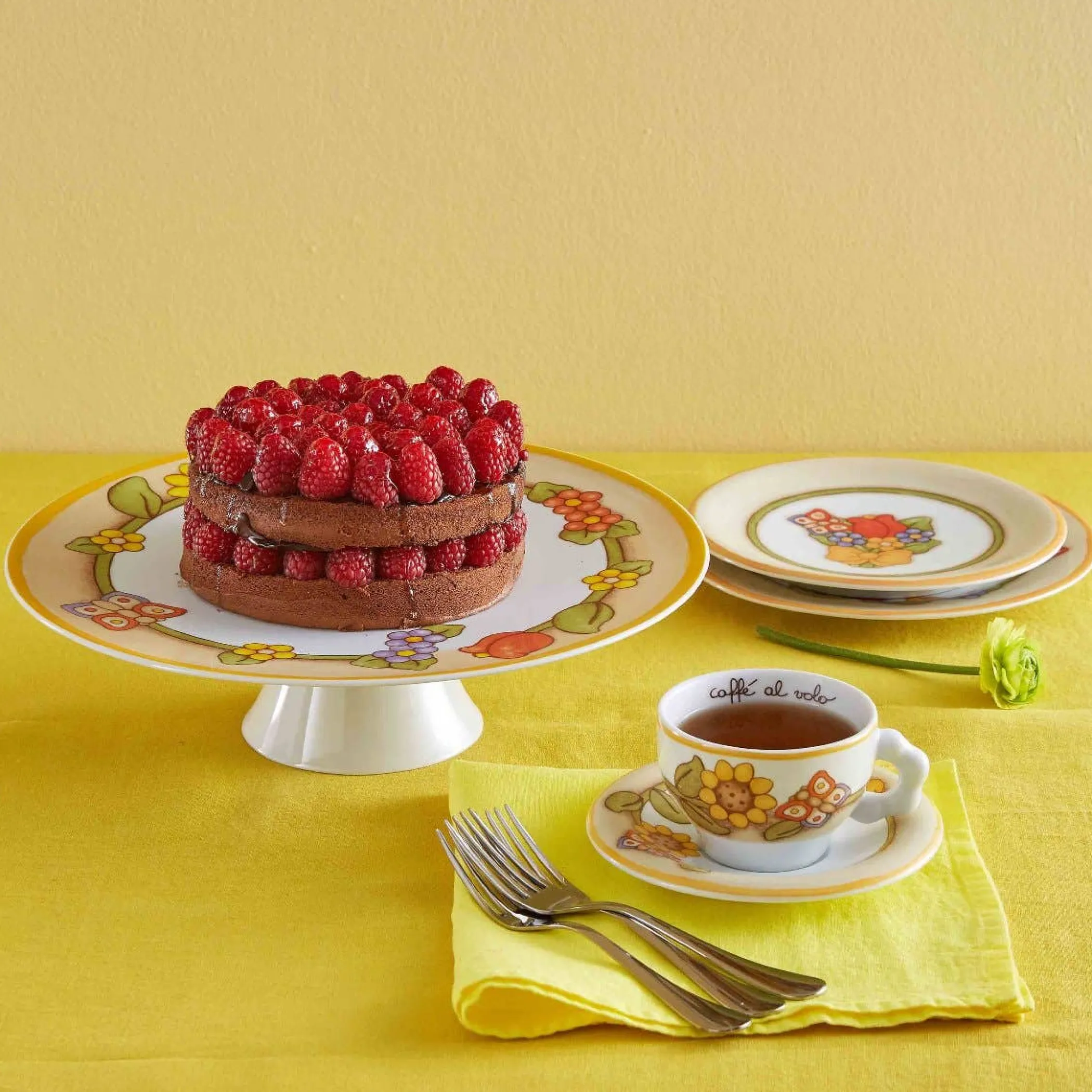 THUN Alzata in porcellana Country* Country