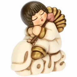 THUN Angelo Amore su scritta Love in ceramica Angel Love, medio* Angelo|Bomboniere Comunione