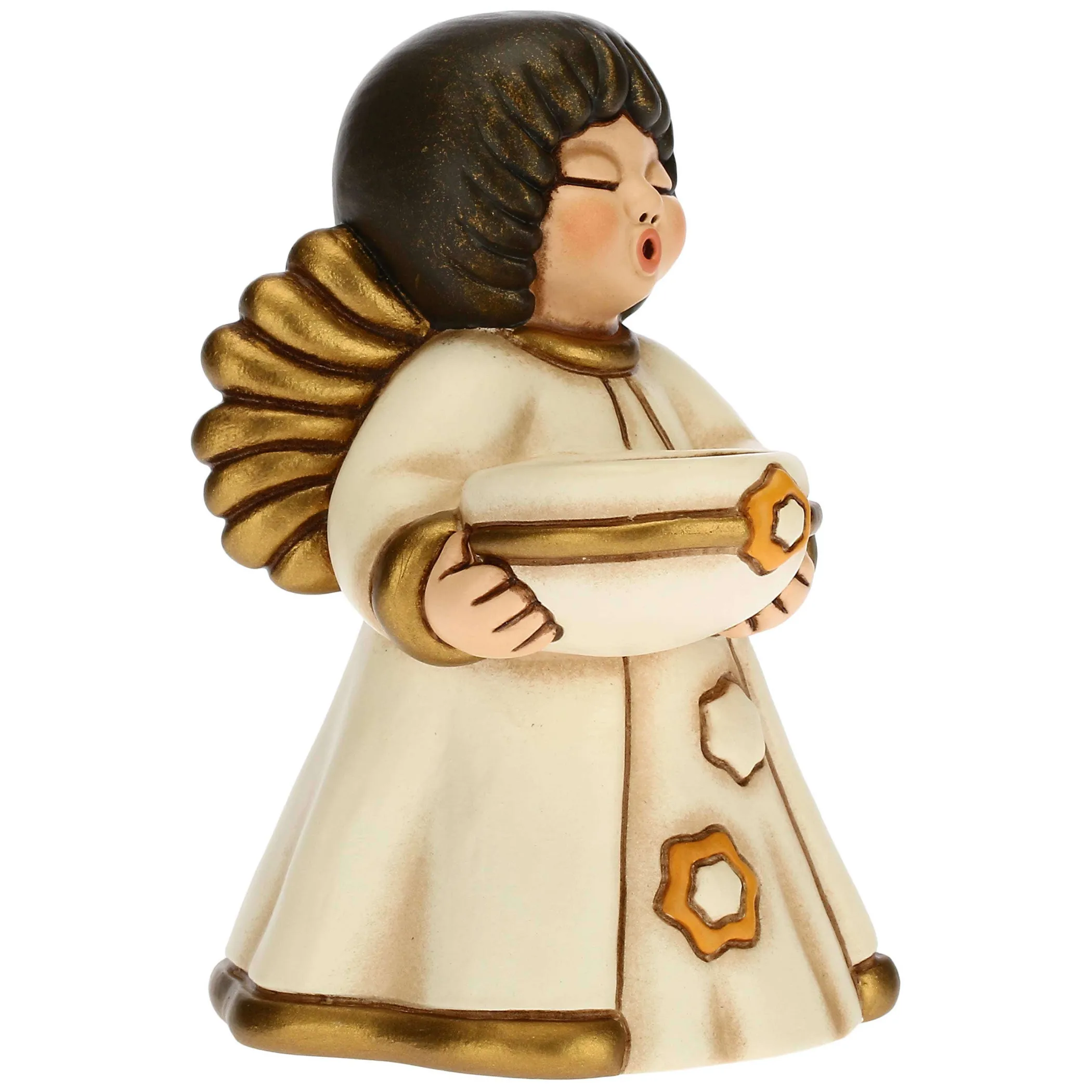 THUN Angelo con porta candela Dolce Natale medio* Angelo|Figure