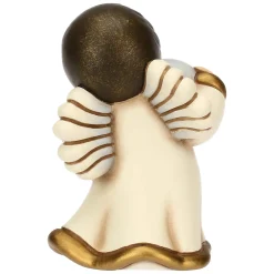 THUN Angelo in ceramica con cuore azzurro* Bomboniere Cresima|Bomboniere Comunione