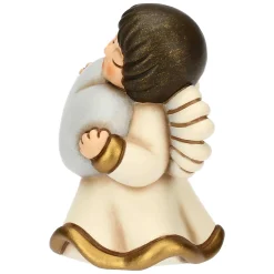 THUN Angelo in ceramica con cuore azzurro* Bomboniere Cresima|Bomboniere Comunione