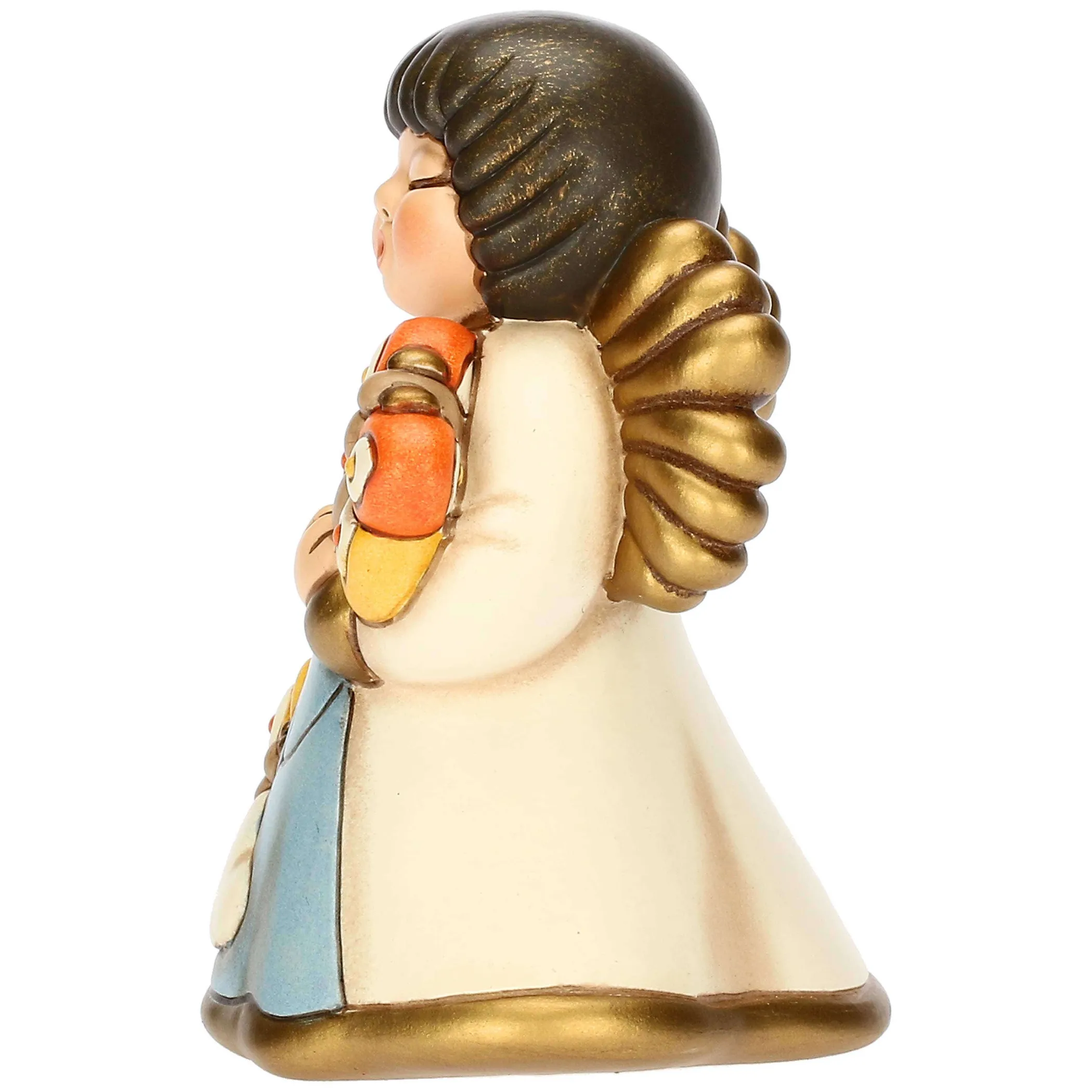 THUN Angelo in ceramica piccolo con farfalle* Angelo|Figure In Ceramica