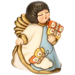 THUN Angelo in ceramica piccolo con farfalle* Angelo|Figure In Ceramica