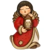 THUN Angelo Limited Edition in ceramica Sorprese di Natale, piccolo* Angelo|Addobbi Natalizi