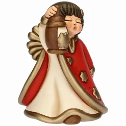 THUN Angelo Limited Edition in ceramica Sorprese di Natale, medio* Angelo|Addobbi Natalizi