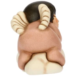 THUN Angelo rosa in ceramica su nuvola* Bomboniere Battesimo|Bomboniere Nascita