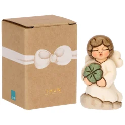 THUN Angelo sonnellino in ceramica - Fortuna* Angelo|Bomboniere Battesimo