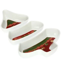 THUN Antipastiera a forma di Albero di Natale in porcellana Desideri di Natale* Piatti E Servizi Di Piatti|Accessori Natalizi Per La Tavola