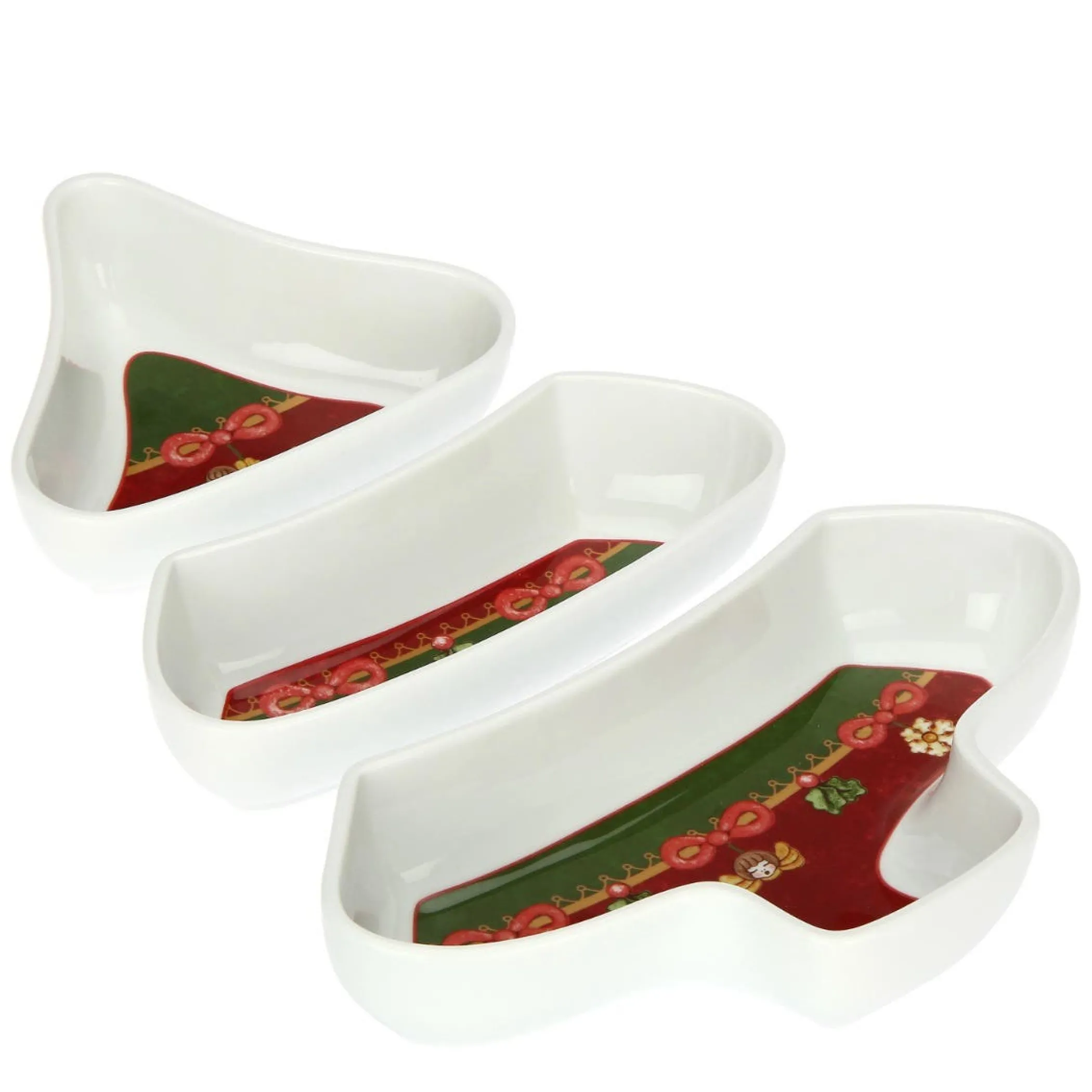 THUN Antipastiera a forma di Albero di Natale in porcellana Desideri di Natale* Piatti E Servizi Di Piatti|Accessori Natalizi Per La Tavola