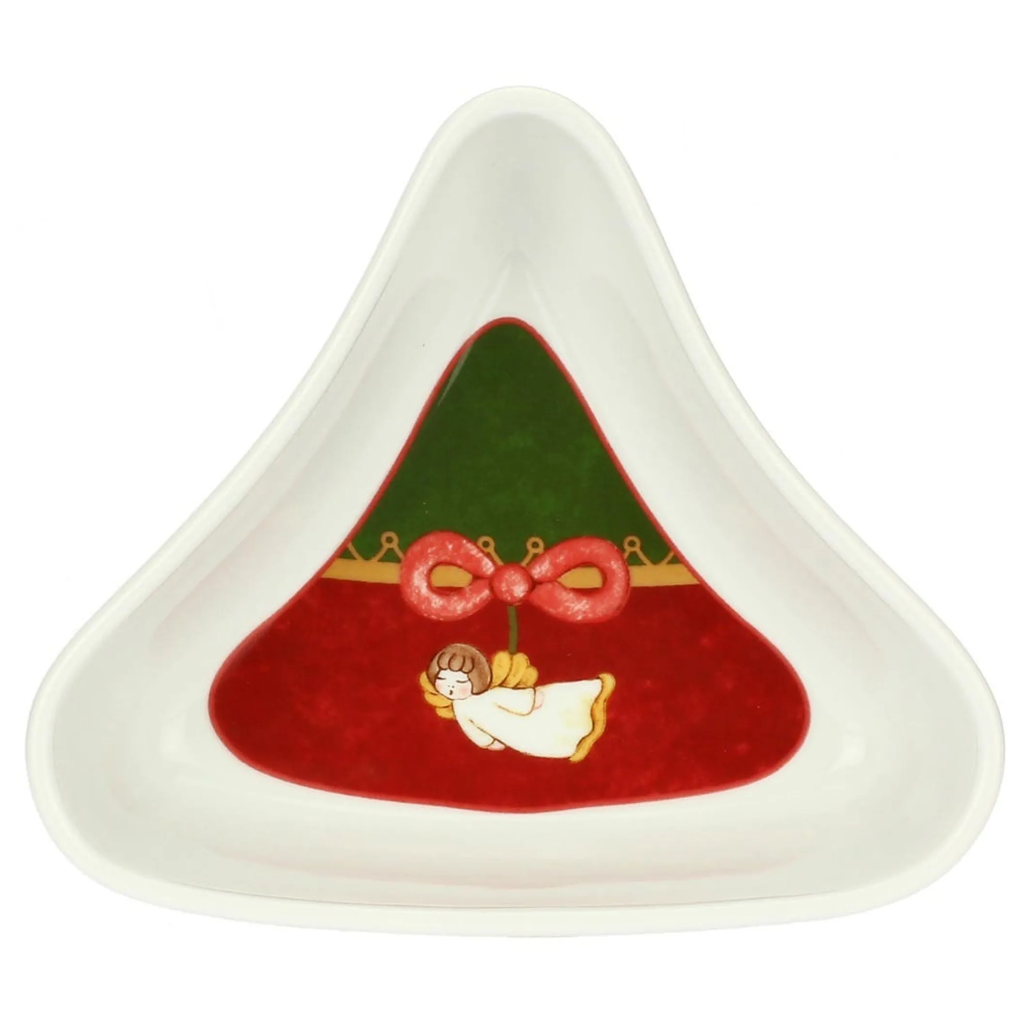 THUN Antipastiera a forma di Albero di Natale in porcellana Desideri di Natale* Piatti E Servizi Di Piatti|Accessori Natalizi Per La Tavola