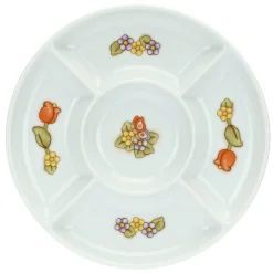 THUN Antipastiera con tulipani e fiori Country* Country