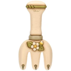 THUN Appendichiavi 3 ganci in ceramica Country Bloom* Altri Oggetti Decorativi
