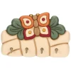THUN Appendichiavi con 4 ganci in ceramica AbbracciAMI* Altri Oggetti Decorativi