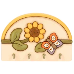 THUN Appendichiavi con 4 ganci in ceramica Country* Altri Oggetti Decorativi|Country