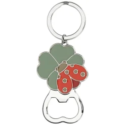 THUN Apribottiglia con quadrifoglio e coccinella Ella in metallo* Bomboniere Laurea|Regali Per Chi Ama Cucinare