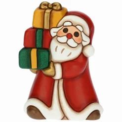 THUN Babbo Natale con regali in ceramica Desideri Di Natale* Addobbi Natalizi