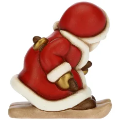THUN Babbo Natale con sci piccolo* Addobbi Natalizi