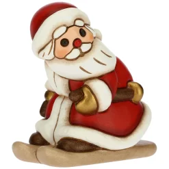 THUN Babbo Natale con sci piccolo* Addobbi Natalizi