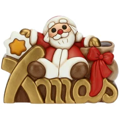 THUN Babbo Natale su scritta Xmas* Addobbi Natalizi