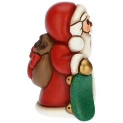 THUN Babbo Natale su skateboard in ceramica Desideri Di Natale* Addobbi Natalizi