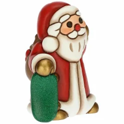 THUN Babbo Natale su skateboard in ceramica Desideri Di Natale* Addobbi Natalizi