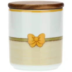 THUN Barattolo in porcellana Country con tulipano e farfalla* Country|Biscottiere E Barattoli