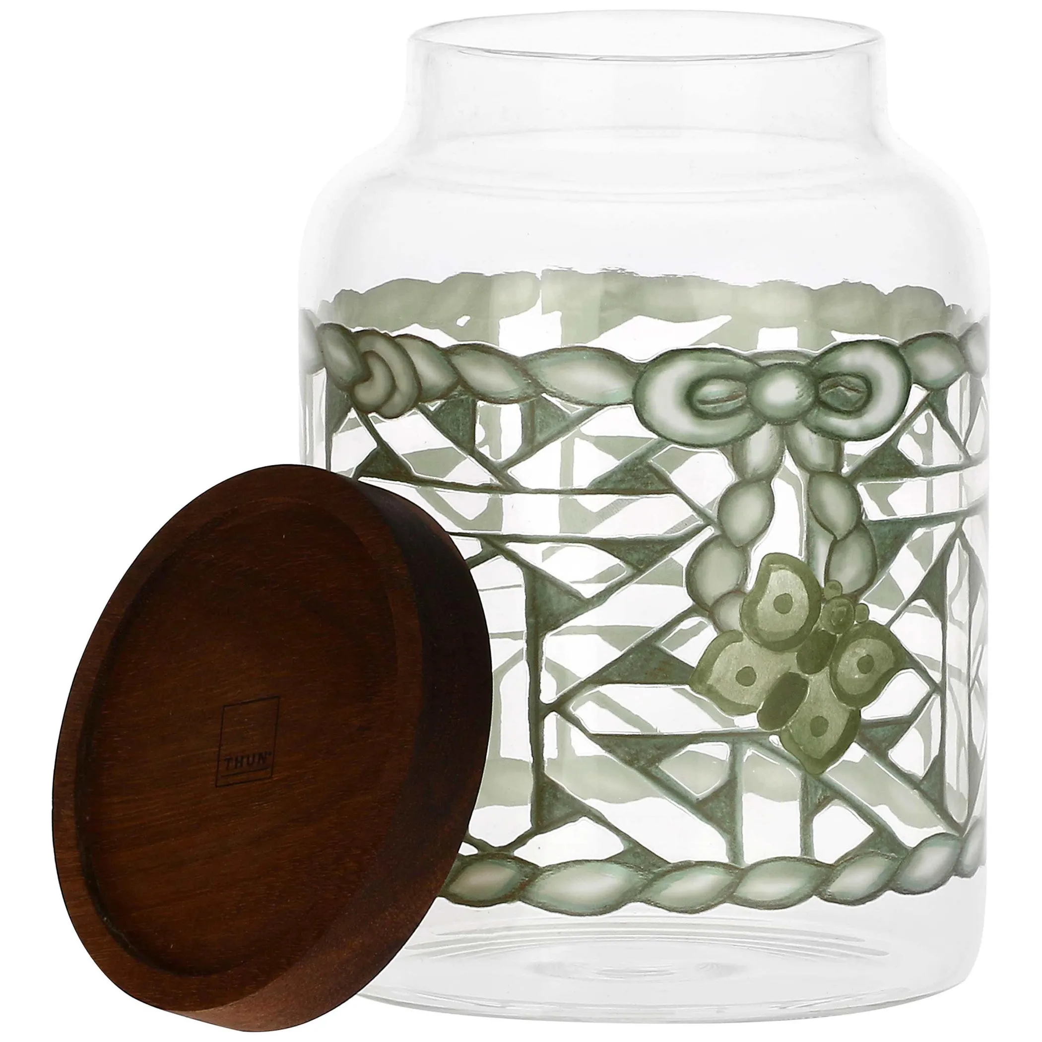 THUN Barattolo in vetro AbbracciAMI, medio* Biscottiere E Barattoli