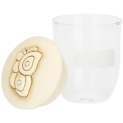 THUN Barattolo in vetro con coperchio farfalla in ceramica* Biscottiere E Barattoli