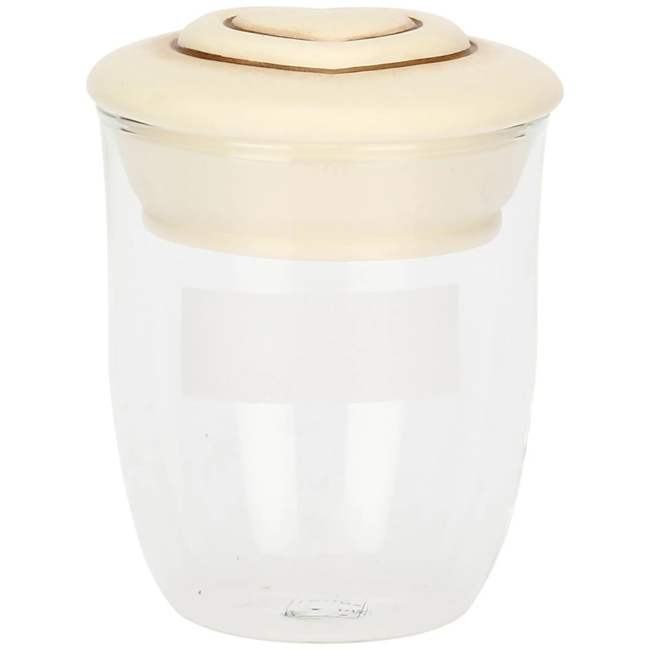 THUN Barattolo in vetro con coperchio cuore in ceramica* Biscottiere E Barattoli