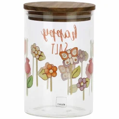 THUN Barattolo in vetro per sale Happy Country* Biscottiere E Barattoli