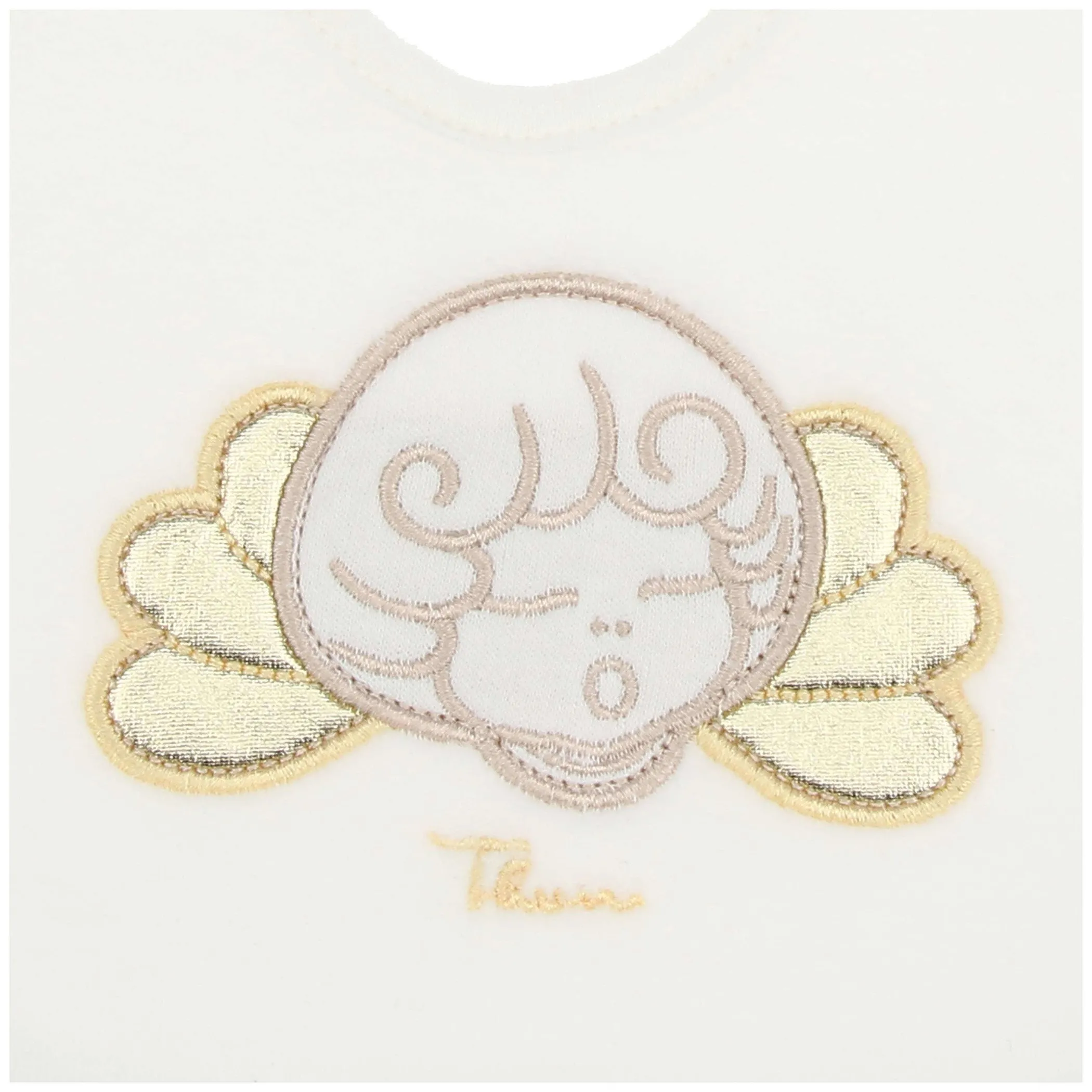 THUN Bavetta con angelo "Il mio primo Natale"* Abbigliamento E Tessile