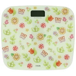 THUN Bilancia pesa persone con fiori e farfalle Country* Country