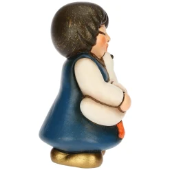 THUN Bimba con oca in ceramica Presepe Classico* Presepe
