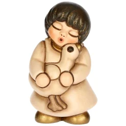 THUN Bimba con oca in ceramica Presepe Classico* Presepe
