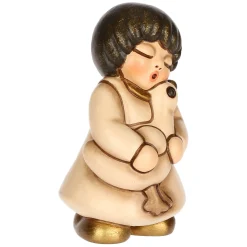 THUN Bimba con oca in ceramica Presepe Classico* Presepe