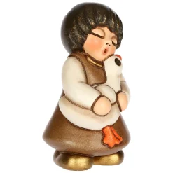 THUN Bimba con oca in ceramica Presepe Classico* Presepe