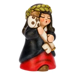 THUN Bimba laurea con pergamena e coccinella* Bomboniere Laurea