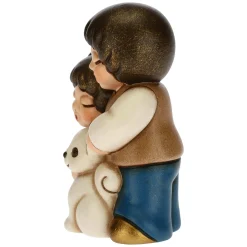 THUN Bimbi con gatto Presepe Classico blu* Presepe|Figure