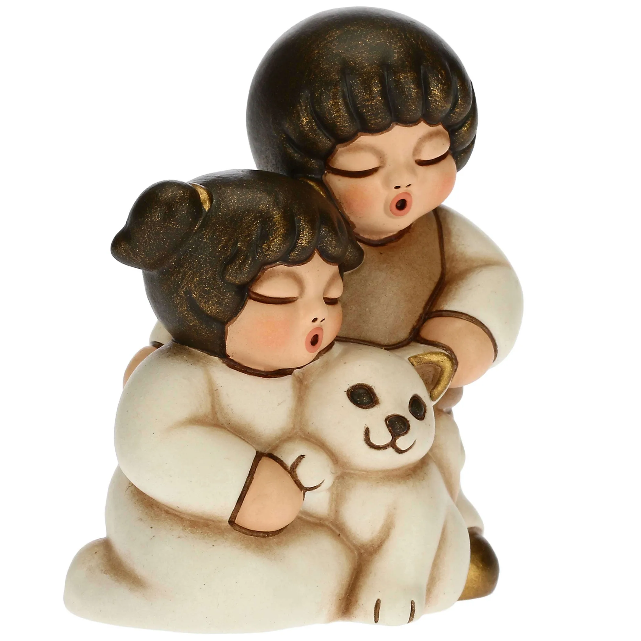 THUN Bimbi con gatto Presepe Classico bianco* Presepe|Figure