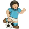 THUN Bimbo calciatore azzurro* Bomboniere Cresima|Bomboniere Comunione
